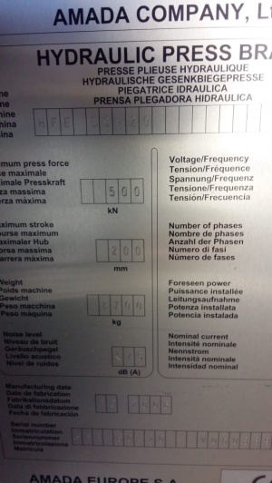 Листогибочный пресс АМАДА HFЕ М2