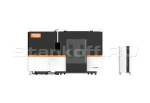 Оптоволоконный лазерный станок закрытого типа с труборезом XTC-1530GT/4000 IPG