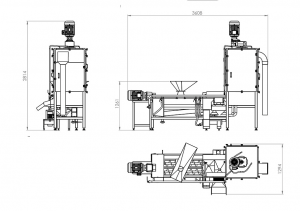 Моечная машина для зерна Ladia DR 1500 Normit