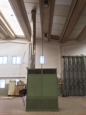 INDUSTRIAL HOT AIR GENERATOR USED (INCLUDED SHIPPING COST )