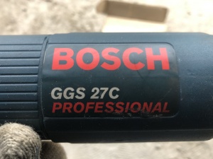 Прямая шлифмашина Bosch GGS 27 C Professional