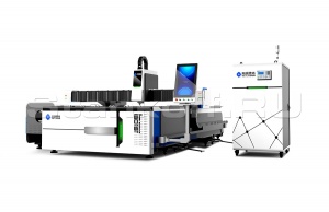 Оптоволоконный лазерный станок для резки листов металла и труб TC-F3015T/4000 IPG