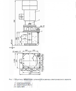 насосы химические полупогружные типа ХП2-30К-5