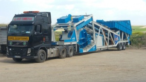 Mobile Concrete Batching Plant PROMAX M100-SNG (100m³/h)