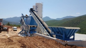 Mobile Concrete Batching Plant PROMAX M100-SNG (100m³/h)