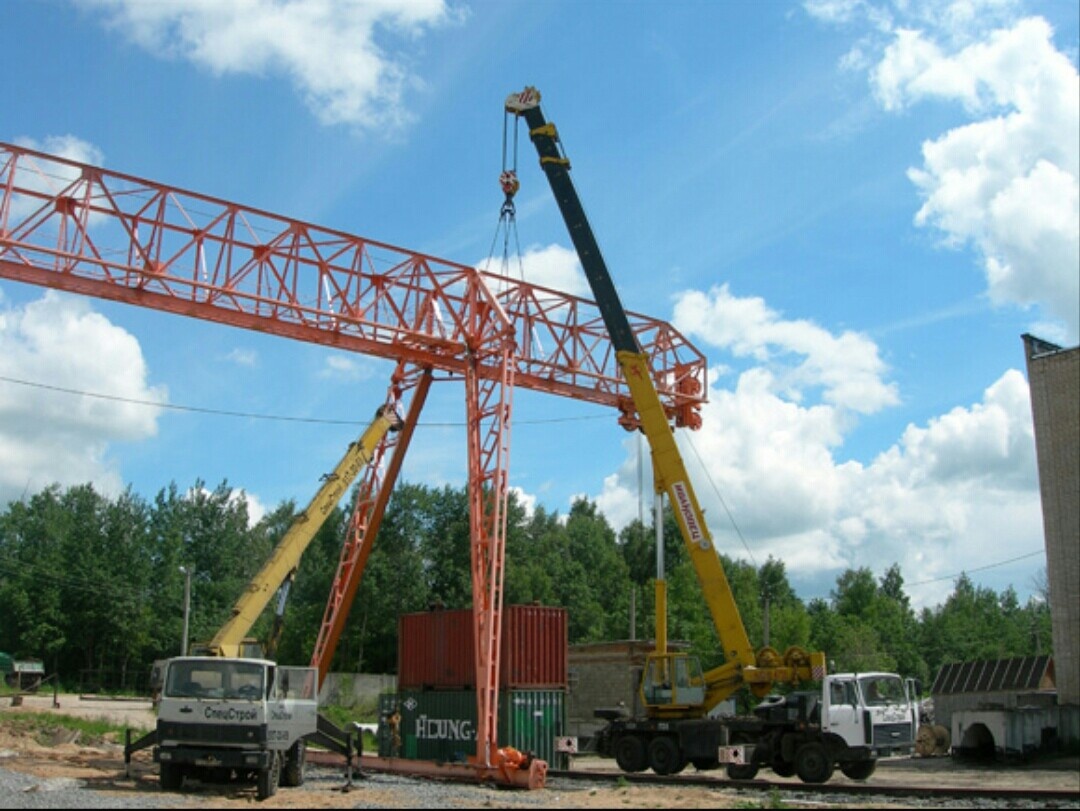 Монтаж и демонтаж кранов мостовых, козловых, кран-балок, тельферов,  грузоподъемных механизмов и оборудования купить в Красноярске по цене 100  руб. - Биржа оборудования ProСтанки