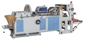 Машина для производства бумажных пакетов с пластиковой вставкой LMD-600B