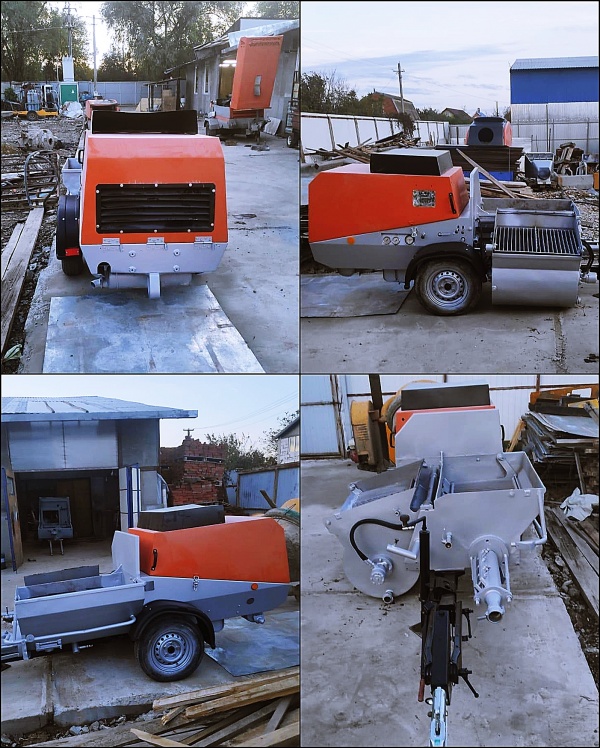 Шнековый растворонасос Brinkmann Estrichboy FHS 200 2008г