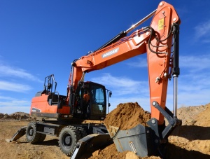 Колесный экскаватор Doosan DX210WA от официального представителя завода в РФ