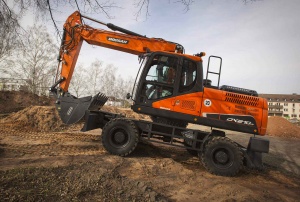 Колесный экскаватор Doosan DX210WA от официального представителя завода в РФ