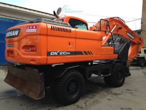 Колесный экскаватор Doosan DX210WA от официального представителя завода в РФ