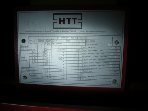 Трансформатор сухой литой ТСЗЛ-1600/6/0,4 (Германия)