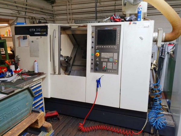 DMG GILDEMEISTER ecoline CTX 310 eco V3 Lathe - GINDUMAC