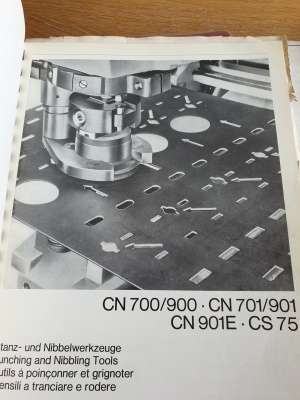 Координатно- пробивной пресс TRUMPF CS75-1550 7,5 тонн