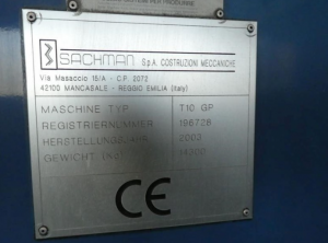 Фрезерный станок Sachmann T10GP X/Y/Z 2000 x 1075 X 1000 автомат.головка 2,5 гр. 6020 = Mach4metal