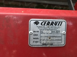 Снегоотбрасыватель Cerruti BS DX 1000