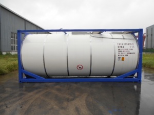 Танк–контейнер Т14 футерованный, для перевозки соляной кислоты