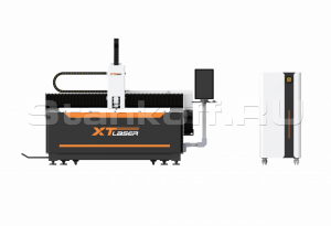 Оптоволоконный лазер со сменным столом для резки металла XTC-1530E/1500 IPG
