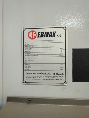 Координатно-пробивной пресс ERMAKSAN RPP 1270-30