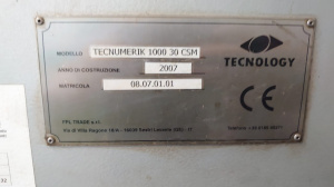 Координатно-пробивной пресс TECHNUMERIC 30 CSM 1000