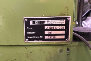 Станок круглошлифовальный Schaudt A501N1000