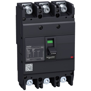 Автоматический выключатель Easypact EZC250N - TMD - 160 A - 3 полюса 3Т EZC250N3160