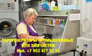 парогенератор для химчистки