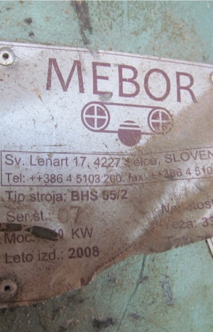 Брусовал Mebor BHS 2/55