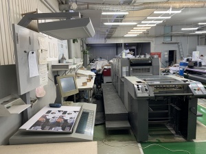 Офсетная печатная машина Ryobi 524 GX 2007 год в отличном состоянии