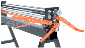 Вальцовочный станок трех-валковый ручной RM-1300x0.8