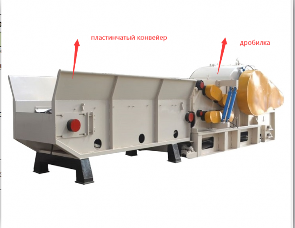 Рубительная машина для производства щепы