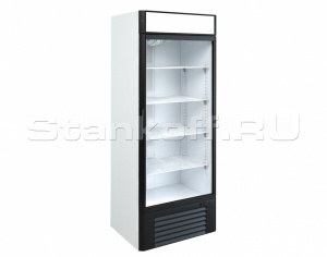 Холодильный шкаф со стеклянной дверью Капри 0,5УСК