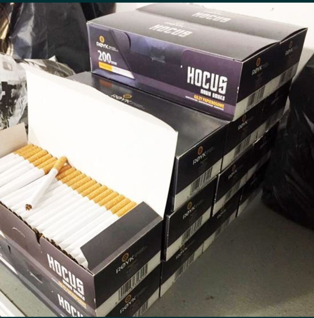 Упаковка блоков сигарет станки
