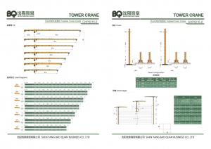Башенный кран BQ GHP6016-8