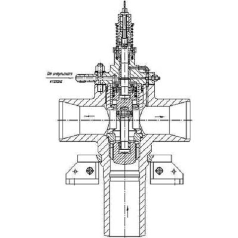 Клапан главный предохранительный ЭИ 100.150/150