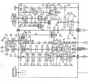 Шестерня 8-й оси 163.02.399 (z-56, m-2,5)