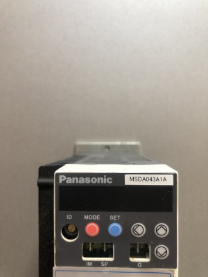 Сервопривод panasonic ac servo driver msda043a1a