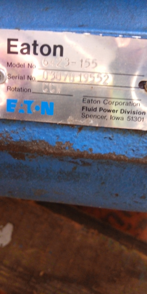 Трос СС Union, стропа петлевая SOUTHWEST, гидронасос Eaton 6423-155, маслоохладитель ASA Hydraulik