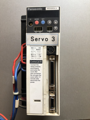 Сервопривод panasonic ac servo driver msda043a1a