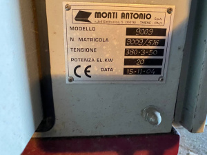 Плоский термопресс Monti Antonio mod. 9009