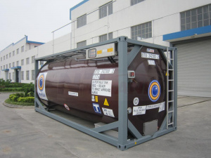 Танк-контейнер объём 24м3 тип Т11 термоизоляцией и электроподогревом, для длительного хранения