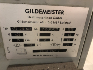 Gildemeister CTX 200 E S2 Twin