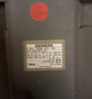 Двигатель Siemens 1FK7085-7AF71-1AG3