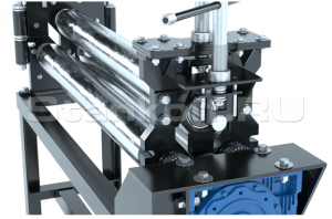 Вальцовочный станок трех-валковый ручной RM-2000x2