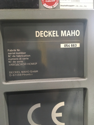 DECKEL Maho DMU 50 V