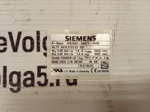 Двигатель Siemens 1FK7022-5AK71-1AH0