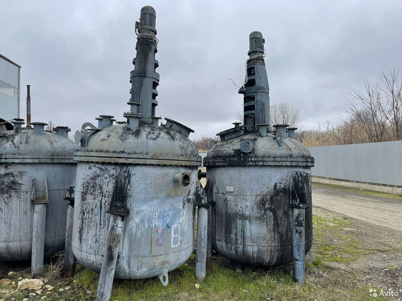 Реактор стальной с мешалкой 5м3 купить Б/У в Армавире по цене 190 000 руб.  - Биржа оборудования ProСтанки