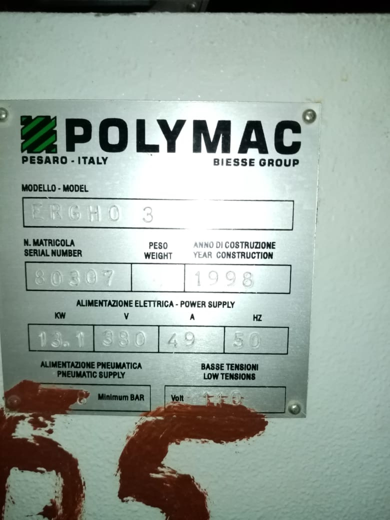 Кромкооблицовочный станок Polymac ERGHO 3 Biesse в Чебоксарах купить Б/У в  Чебоксарах по цене 350 000 руб. - Биржа оборудования ProСтанки