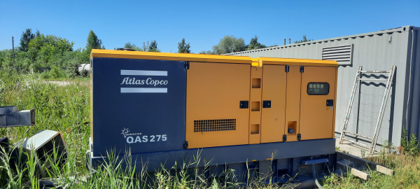 дизель генератор ATLAS COPCO QAS 275