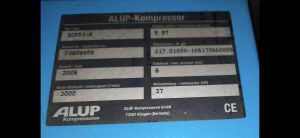 Винтовой компрессор Alup SCK 51-08